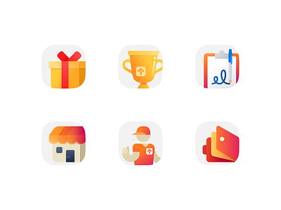 TOP app services icons app figma icon iconredesign illustration latepost minimaldesign