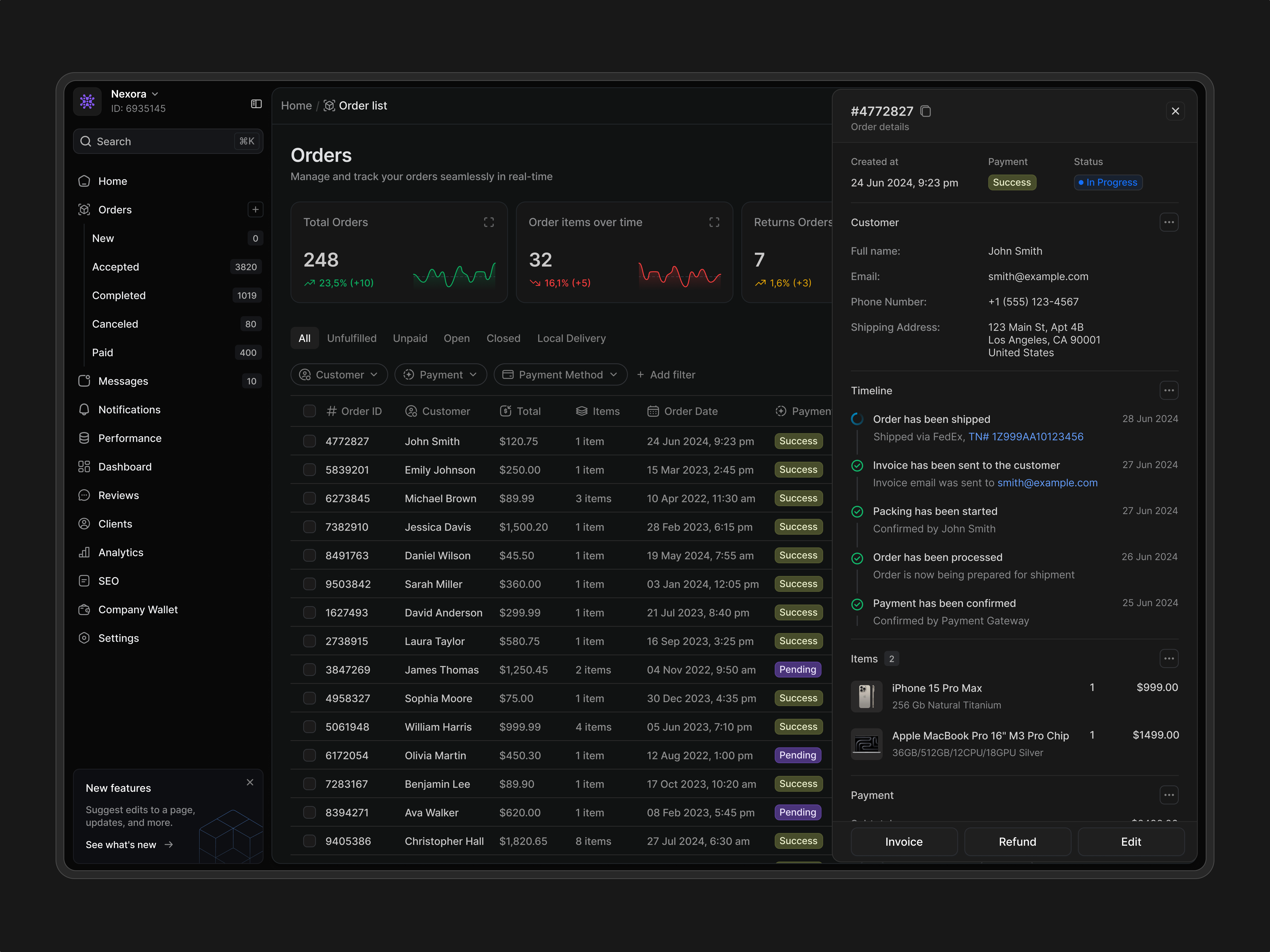 Example of Web App Design Services