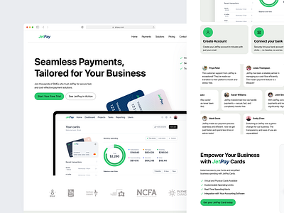 JetPay Landing Page - Redesign analytics dashboard branding crypto dashboard finance app finance website fintech illustration landing page marketing marketing landing page marketing website payments saas ui design ux deisng visual design wallet