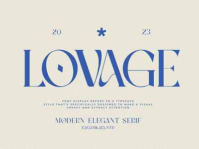 Lovage - Modern Elegant Font beauty font branding branding font classy font elegant elegant font font fonts glamour font luxury font modern modern font serif font type typeface