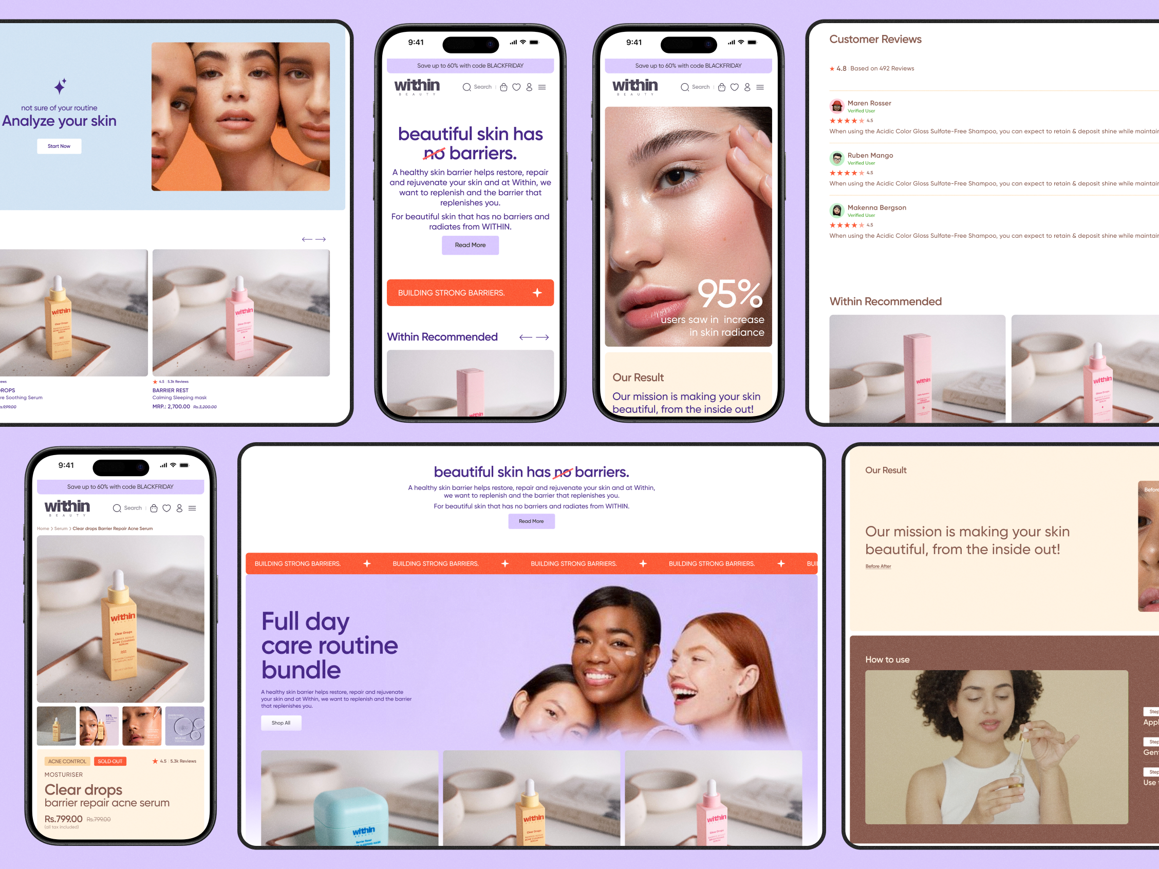 Example of E Commerce Web Design And Dev.On Shopify