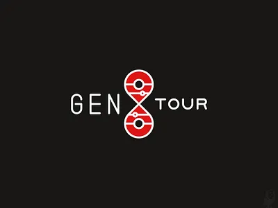 GEN tour genetic location logo pin tour