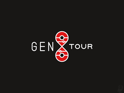 GEN tour genetic location logo pin tour