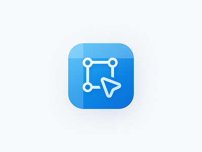 Adjusting anchor points app branding design graphic design icon illustration ios logo ui ux