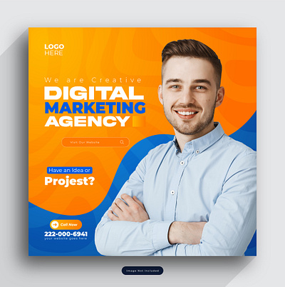 Professional Business Agency Banner Design branding graphic design ui