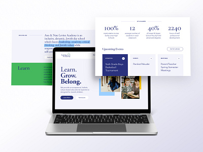 A place to learn. agency branding copy design graphic design strategy studio ui