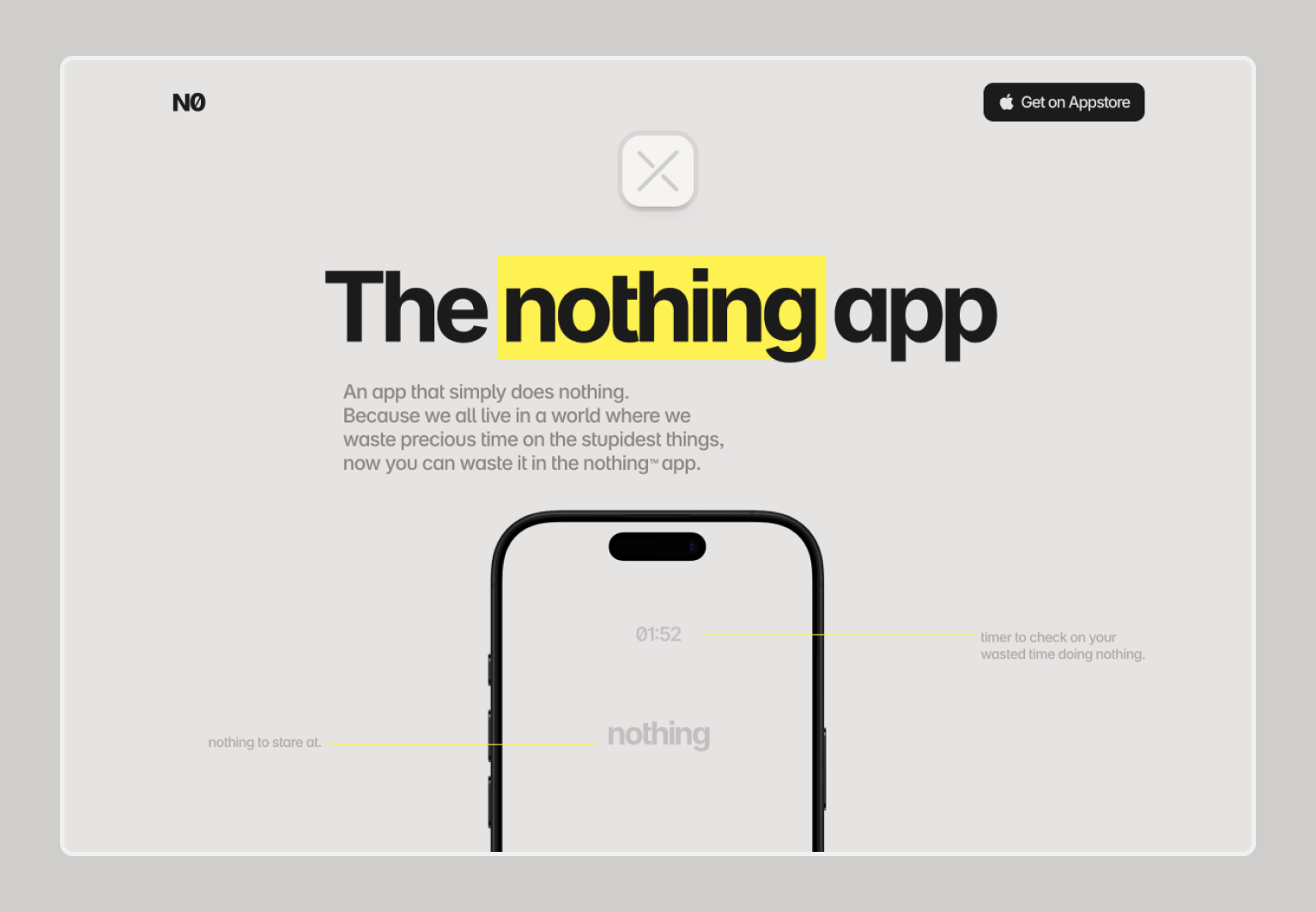 Example of Landing Page