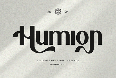 Humion - Stylish Sans Font branding font elegant font fashion font font modern font sans font sans serif type type design typography vintage font