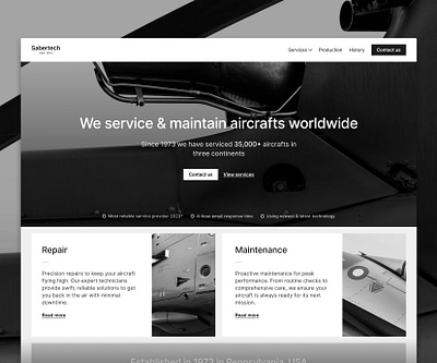 Black and white minimal B2B landingpage black and white bw clean ui clean webdesign clean website landingpage minimal ui ux web web design webdesign