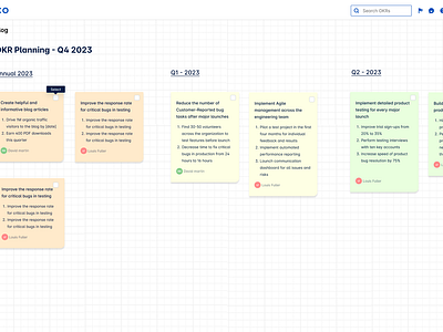 OKR Backlog okr backlog