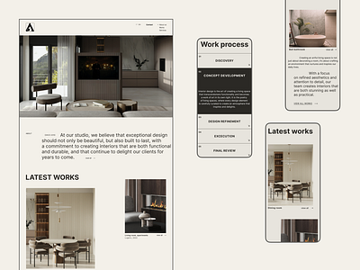 furniture store - website design