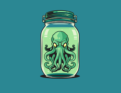 MasonJar illustration vector