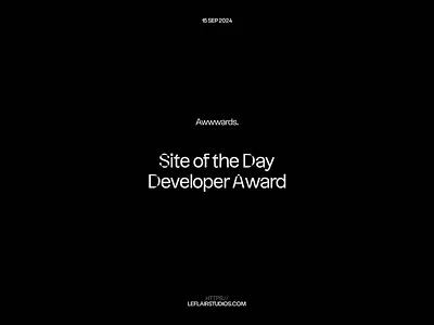 Le Flair Studios [SOTD & DEV, Awwwards] art direction award behance clothes design development e commerce fashion motion graphics shop store ui ui design user interface ux web design web pages webflow website website design