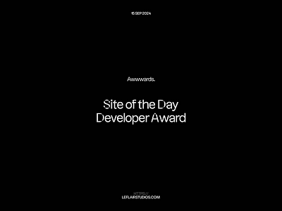 Le Flair Studios [SOTD & DEV, Awwwards] art direction award behance clothes design development e commerce fashion motion graphics shop store ui ui design user interface ux web design web pages webflow website website design