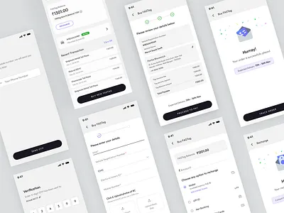 FASTag app design app app design design fastag app design illustration ui uiux design user interface ux