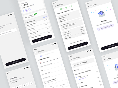 FASTag app design app app design design fastag app design illustration ui uiux design user interface ux