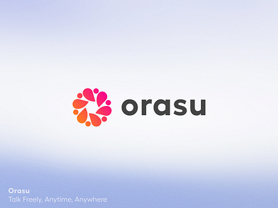 Orasu logo branding app logo brand identity branding chat logo education graphic design logo logo branding message logo messenger logo minimal tech logo technology web