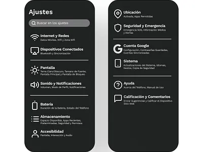 Rediseño de Menú en Android app design application apps design designer ui ui design