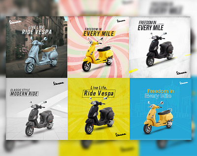 Vespa Creative Ads ads design advertising banner ads design banner design bike ads bike banner branding design graphic design motorcycle ads motorcycle banner social media social media post vespa vespa creative ads vespa scooter vespa social media post