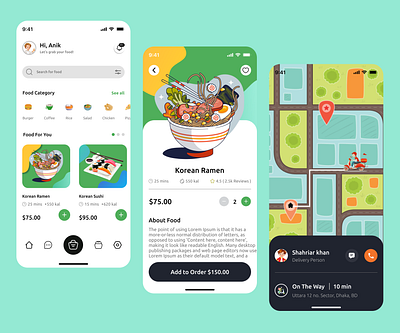 Food & Groceries App UI Design app ui ux design app uiux food app grocery app product design