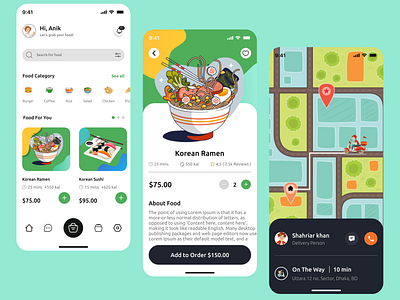 Food & Groceries App UI Design app ui ux design app uiux food app grocery app product design