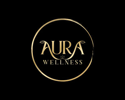 Wellness logo aura logo aura wellness logo beauty company logo beauty logo golden logo health company logo spiritual company logo wellness company logo wellness logo