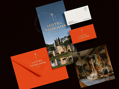 Hotel Toscana - Logo branding hotel logo italian logo italy logo logo designer toscana