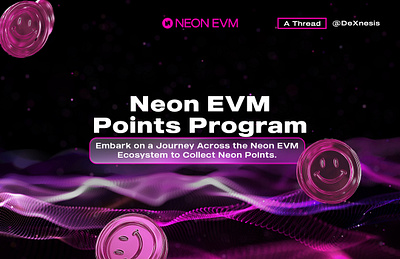 Neon EVM graphic design