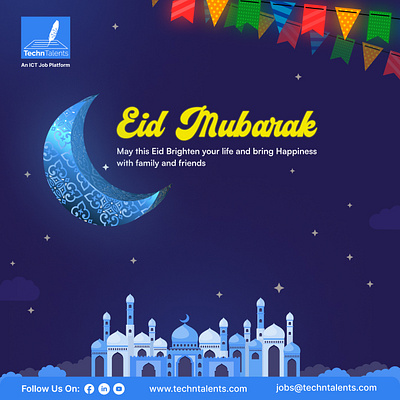 Eid wish social media design animation banner brand design branding creative logo design eid mubarak eid social media design graphic design mockup social media design