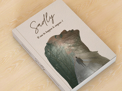 Book Cover advertising aesthetic book cover branding design double exposure graphic design illustration motion graphics