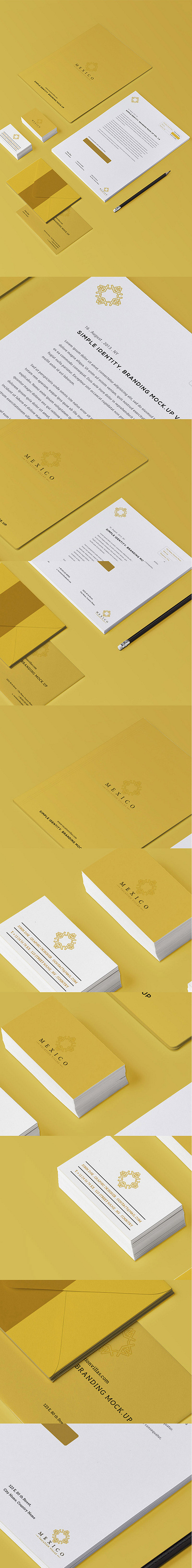 "MEXICO VACATION VILLAS" Branding & Stationery branding branding development logo design and stationary