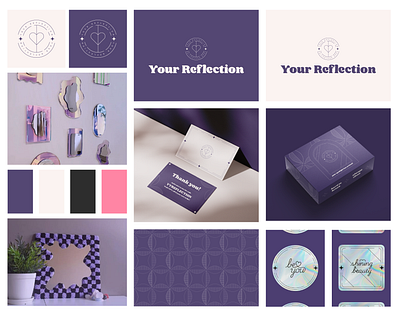 Brand Identity for "Your Reflection" brand design brand identity branding graphic design logo typography