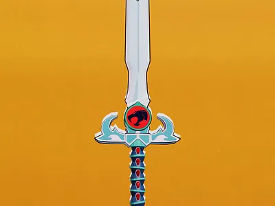 Thundercats Hoooo! 3d 3d model 80s animation blender illustration nostalgia sword