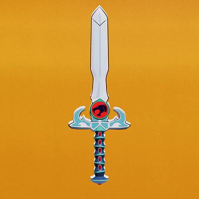 Thundercats Hoooo! 3d 3d model 80s animation blender illustration nostalgia sword