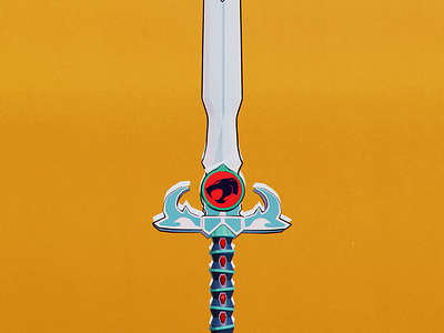 Thundercats Hoooo! 3d 3d model 80s animation blender illustration nostalgia sword