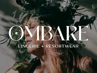 Ombare Lingerie Branding brand design branding logo logo design packaging print design social media