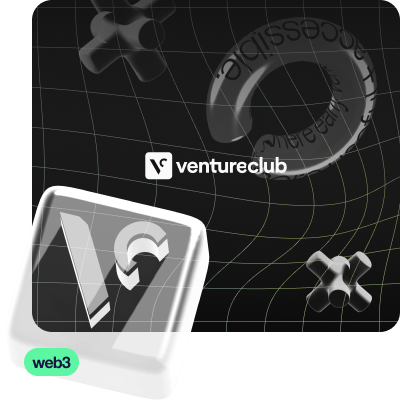 VentureClub - Branding 3d branding logo website