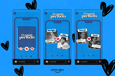 Prime Video Latam - Social Media Design campaign design graphic design social media ui vector