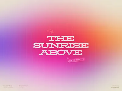 🌄 The Sunrise Above above blurred branding color colorful gradient graphic design grid instagram logo mesh orange pink stripes sunrise sunset swatch wallpaper yellow