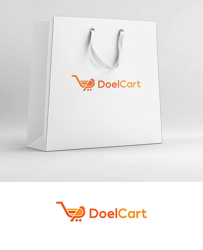 Logo Design for DoelCart abstract logo bird logo bird logo icon doel logo logo logo design logo icon