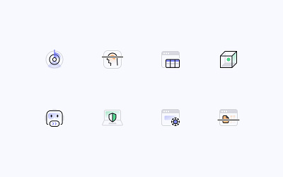 Headless Browser icon headless browser icon ocr robot separate virus web3