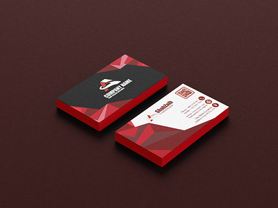 Elegant Card Mockup PSD branding design elegant card mockup psd graphic design