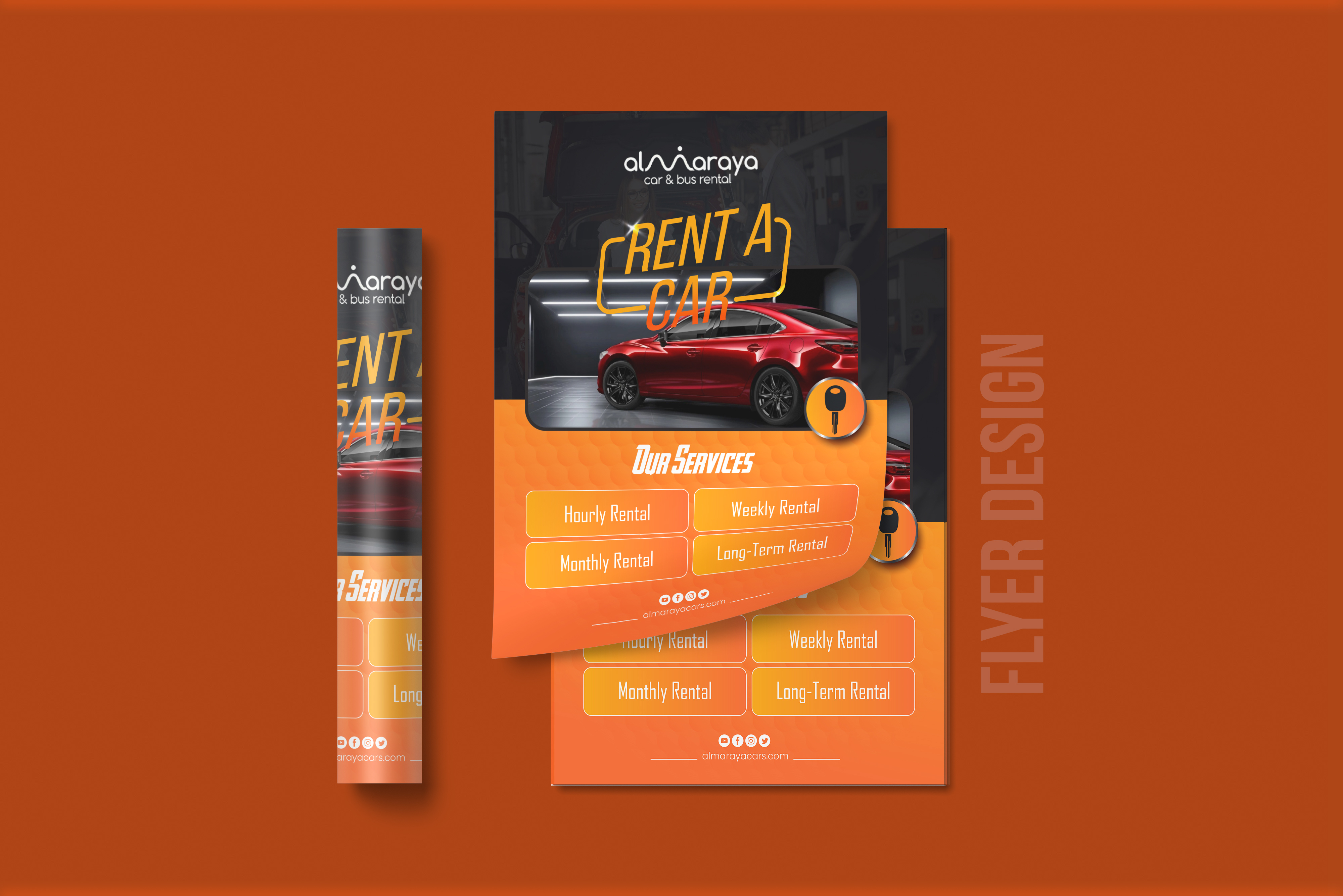 Example of Professional Flyer Design | One Sheet