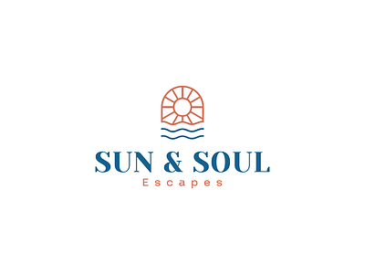 Sun Logo Design brand identity brand logo branding icon icon logo logo logo design logo designer logo ideas logo identity logomark logos minimalist logo modern logo sun logo travel logo vector versatile logo