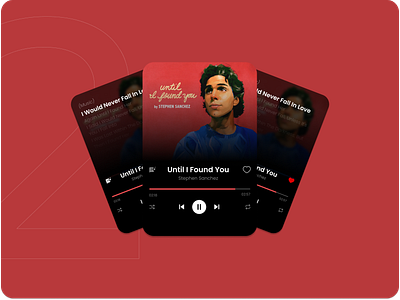 Day 02 | UI challenge @Hype4Academy app design music music card music player music ui ui uiux ux