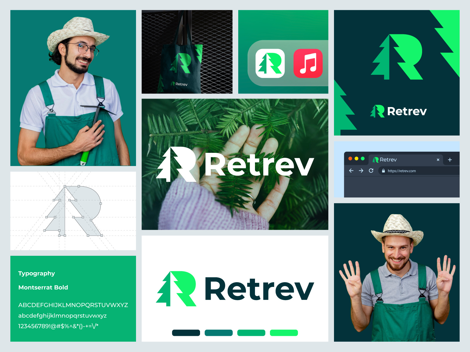 Example of Modern Minimalist Logo Design