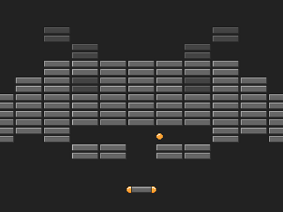 Ode to Arkanoid font game pixel retro