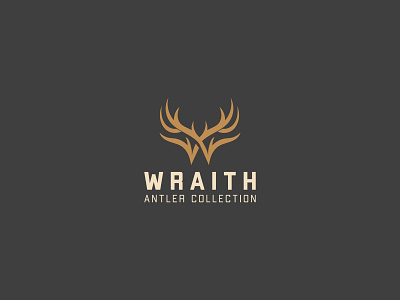 WraithAntler Logo Design (Unused) antler engraving