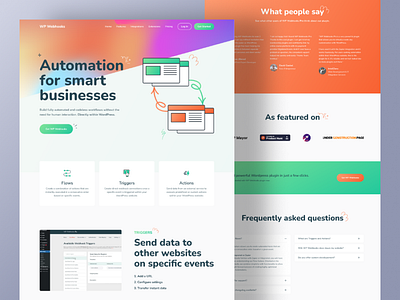 Web Landing Page UI UX Design design figma design illustration landing page design landing page figma ui ui design ux design web design website design