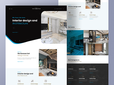 Web Landing Page UI UX Design design figma design illustration landing page design landing page figma ui ui design ux design web design website design